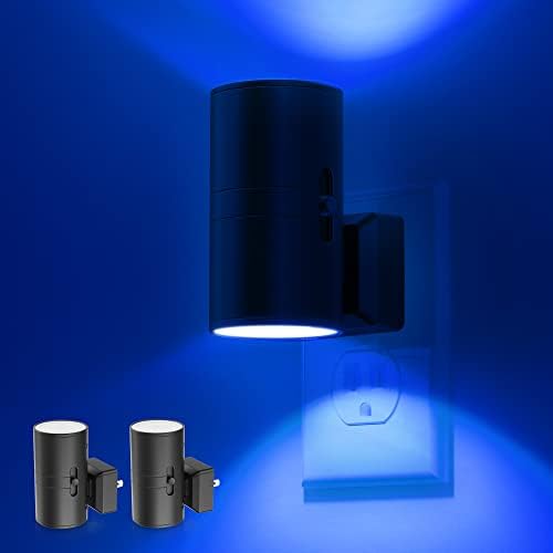 L LOHAS LED Night Light Plug in, Modern Night Lights Plug into Wall, Dusk to Dawn Sensor, Soft White 3000K, 0 - 100LM Adjustable Brightness, Dimmable Night Lights for Hallway Bedroom Stairway, 2 Pack - Homesidy.com