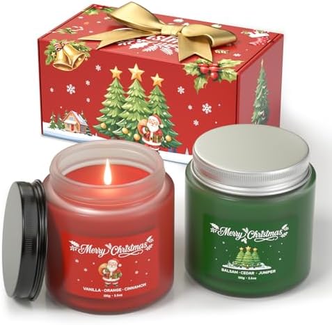 Waxcanpy Scented Candle Gift Set, Soy Candles for Women, Sleep Candles for Home Scented, 2 Pack Aromatherapy Candle for Relaxing, Sleep, Stress Relief & Home Decor - Homesidy.com