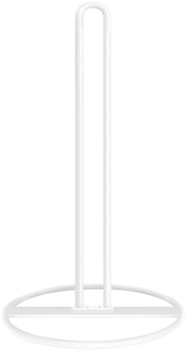 Paper Towel Holder Countertop, OBODING, Kitchen Paper Towel Stand Holder for Kitchen Organization and Storage, Paper Towel Holders for Standard and Large Size Rolls (Black) - Homesidy.com