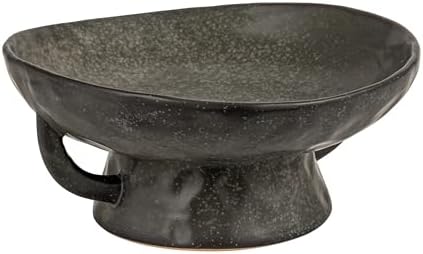 Creative Co - Op Stoneware Bowl w Reactive Glaze, White - Homesidy.com