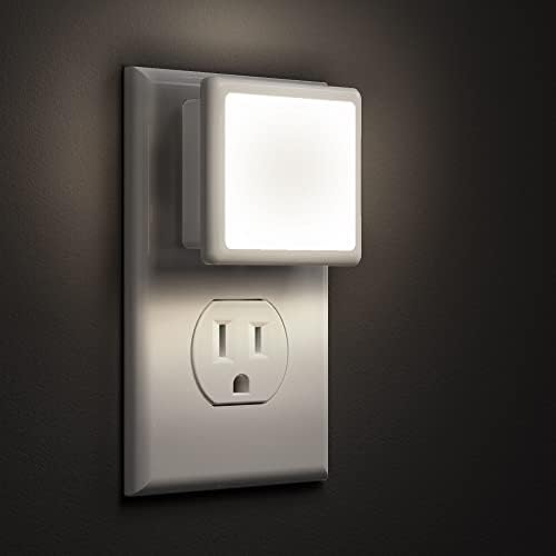 L LOHAS LED Night Lights Plug into Wall 2 - Pack, 0.3W Plug in Night Light, Dusk to Dawn, 3000K Soft White, Bright Nightlight Auto - On/Off, for Adults Kids Room Bedroom Bathroom Hallway Kitchen, Non - Dim - Homesidy.com