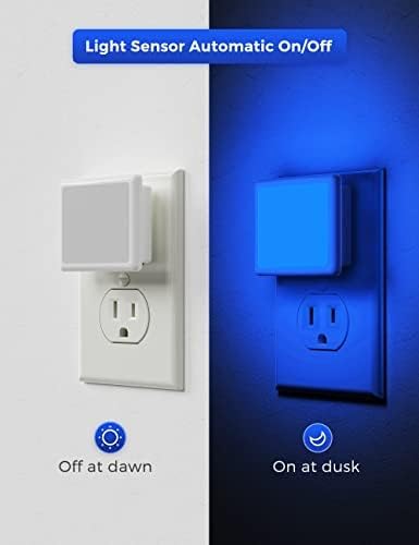 L LOHAS LED Night Lights Plug into Wall 2 - Pack, 0.3W Plug in Night Light, Dusk to Dawn, 3000K Soft White, Bright Nightlight Auto - On/Off, for Adults Kids Room Bedroom Bathroom Hallway Kitchen, Non - Dim - Homesidy.com