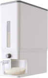 Lifewit Rice Dispenser 25 Lbs(11.3kg), Rice Storage Container Sealed Moisture Proof with Measuring Cup for Kitchen Pantry Household, BPA - Free, 1 Pack - Homesidy.com