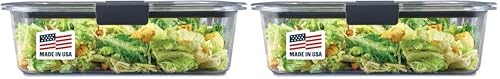 Rubbermaid Brilliance BPA - Free Airtight Food Storage Containers, 24 - Piece Set, Easy for Meal Prep, Lunch &amp; Leftovers - Homesidy.com