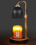 Modern Candle Warmer Lamp with Timer, Dimmable Candle Lamp Warmer, Men Women Christmas Birthday Gifts, Black Candle Warmer, Adjustable Candle Light Warmer, Cozy Living Room Bedroom Home Decor - Homesidy.com
