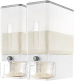 Lifewit Rice Dispenser 25 Lbs(11.3kg), Rice Storage Container Sealed Moisture Proof with Measuring Cup for Kitchen Pantry Household, BPA - Free, 1 Pack - Homesidy.com