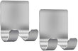 Razor Holder Shaver Hook Hanger Stand(2 Pack)Self Adhesive Stainless Steel Heavy Duty Utility Storage Hook,Shower Hook for Razor,Bathroom Kitchen Organizer for Plug Robe Towel Loofah Bathrobe Coat - Homesidy.com