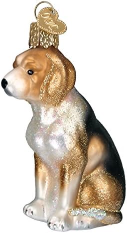Old World Christmas Black Labrador Dog Collection Glass Blown Ornaments for Christmas Tree 3.75 x 1.5 - Homesidy.com
