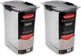 Rubbermaid Brilliance Pantry Airtight Food Storage Container, BPA - Free 7.8 Cup, Ideal for Brown Sugar - Efficient, Leak - Proof and Dishwasher - safe - Homesidy.com