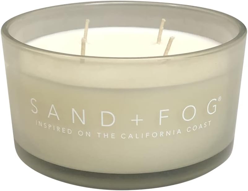 Sand Fog Scented Candle - Crushed Candy Cane – Additional Scents and Sizes – 100% Cotton Lead - Free Wick - Luxury Air Freshening Jar Candles - Perfect Home Decor – 12oz … - Homesidy.com