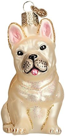 Old World Christmas Black Labrador Dog Collection Glass Blown Ornaments for Christmas Tree 3.75 x 1.5 - Homesidy.com