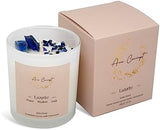 ava concept - Soy Candles with Crystals - Aromatherapy Scented Candle for Women - Lavender Vanilla Gift Set - Small Wax Melts - 3 Pack 3.5oz - Homesidy.com