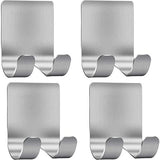 Razor Holder Shaver Hook Hanger Stand(2 Pack)Self Adhesive Stainless Steel Heavy Duty Utility Storage Hook,Shower Hook for Razor,Bathroom Kitchen Organizer for Plug Robe Towel Loofah Bathrobe Coat - Homesidy.com
