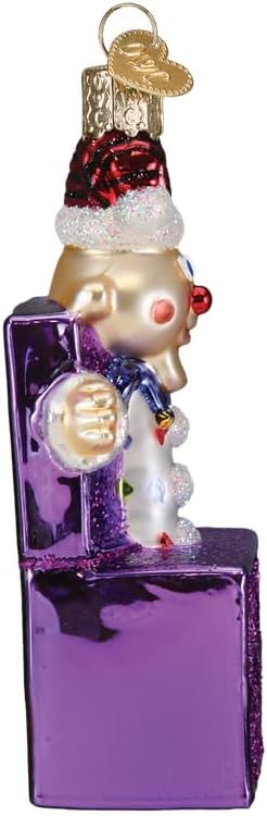 Old World Christmas Rudolph and Clarice Glass Blown Ornament for Christmas Tree, Handcrafted Holiday Decoration, Rudolph Collection - Homesidy.com