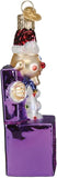 Old World Christmas Rudolph and Clarice Glass Blown Ornament for Christmas Tree, Handcrafted Holiday Decoration, Rudolph Collection - Homesidy.com