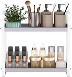 HNRLOY Bathroom Counter Organizer,Bathroom Countertop Organizer,Counter Shelf,Countertop Storage,Organization and Storage,Makeup Shelf,Sink Caddy(Brown 3 Tier) - Homesidy.com