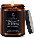 Eucalyptus &amp; Sage Scented Candles,Candles for Home Scented Aromatherapy Candles,Soy Wax Candle Gift for Women Men Amber Jar Candle, 7oz - Homesidy.com