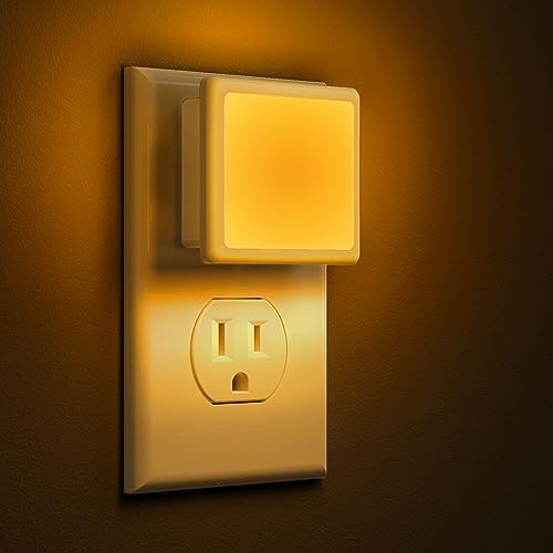 L LOHAS LED Night Lights Plug into Wall 2 - Pack, 0.3W Plug in Night Light, Dusk to Dawn, 3000K Soft White, Bright Nightlight Auto - On/Off, for Adults Kids Room Bedroom Bathroom Hallway Kitchen, Non - Dim - Homesidy.com