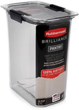 Rubbermaid Brilliance Pantry Airtight Food Storage Container, BPA - Free 7.8 Cup, Ideal for Brown Sugar - Efficient, Leak - Proof and Dishwasher - safe - Homesidy.com