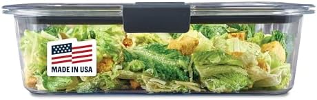 Rubbermaid Brilliance BPA - Free Airtight Food Storage Containers, 24 - Piece Set, Easy for Meal Prep, Lunch &amp; Leftovers - Homesidy.com