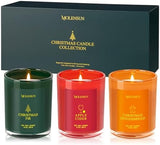 Balsam Cedar Candle, 10oz Soy Scented Candle for Home, Christmas Birthday &amp; Holiday Gifts for Women &amp; Men, Long Lasting 50 Hour Clean Non - Toxic Burn, Elegant Winter &amp; Christmas Festive Home Decor - Homesidy.com