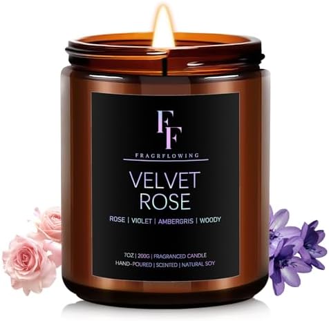 Vanilla Coconut Candle, Scented Candle for Home Soy Wax Candle, Aromatherapy Candle Gift for Women Men, 7oz - Homesidy.com