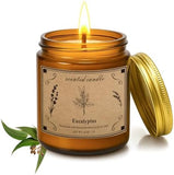 Candles for Home Scented, 16oz Large Soy Wax Lavender Scented Candle, 100 Hour Burn Time, Aromatherapy Candle, Ideal for Christmas, Anniversary, Birthday Gift - Homesidy.com