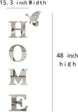 Doeean Home Wall Decor Letter Signs Acrylic Mirror Wall Stickers Decorations for Living Room Bedroom Home Decor Wall Decals (Silver, 47.2 X 15.3IN) - Homesidy.com