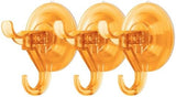 Antimbee 3 Pack Suction Cup Hooks, Clear Suction Cup Hanger, Removable Small Suction Cups for Shower, Bathroom, Glass, Door, Windows, Kitchen - Max Hanging up to 11 lbs on Smooth Surface - Homesidy.com