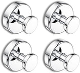 Bntuk Suction Cup Hooks for Shower, Removable Towel Hooks for Bathroom Window Glass Door Wall, Bath Robe Looafh Wreath Hook for Hanging - 2 Pack, Black - Homesidy.com