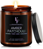 Eucalyptus &amp; Sage Scented Candles,Candles for Home Scented Aromatherapy Candles,Soy Wax Candle Gift for Women Men Amber Jar Candle, 7oz - Homesidy.com