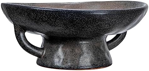 Creative Co - Op Stoneware Bowl w Reactive Glaze, White - Homesidy.com