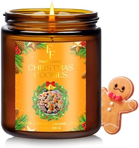 Eucalyptus &amp; Sage Scented Candles,Candles for Home Scented Aromatherapy Candles,Soy Wax Candle Gift for Women Men Amber Jar Candle, 7oz - Homesidy.com