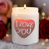 Merry Christmas Candles with Warmer LED, Christmas Decor Gifts Winter Candle with Pine Wood Spice Scents, Cypress Candle Over 40 Hours Burn Time, Home Decorations Indoor, 100% Soy Wax,White - Homesidy.com