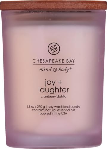 Chesapeake Bay Candle Mind &amp; Body 3 - Wick Coffee Table Jar Candle, Nourish Renew (Coconut &amp; Sandalwood) - Homesidy.com