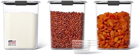 Rubbermaid Brilliance Pantry Airtight Food Storage Container, BPA - Free 7.8 Cup, Ideal for Brown Sugar - Efficient, Leak - Proof and Dishwasher - safe - Homesidy.com