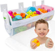2 x Mesh Bath Toy Organizer 8 Ultra Strong Hooks – The Perfect Bathtub Toy Holder &amp; Bathroom or Shower Caddy – These Multi - use Net Bags Make Baby Bath Toy Storage Easy – For Kids &amp; Toddlers - Homesidy.com