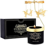 Christmas Gifts for Women, Unique Birthday Gifts for Women, Lavender Butterfly Rotating Scented Candles for Home Fragrance, Mom Birthday Gift from Daughter Son, Xmas Candle Gift for Sister Grandma - Homesidy.com