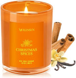 Balsam Cedar Candle, 10oz Soy Scented Candle for Home, Christmas Birthday &amp; Holiday Gifts for Women &amp; Men, Long Lasting 50 Hour Clean Non - Toxic Burn, Elegant Winter &amp; Christmas Festive Home Decor - Homesidy.com