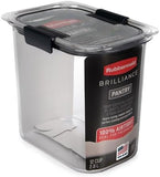 Rubbermaid Brilliance Pantry Airtight Food Storage Container, BPA - Free 7.8 Cup, Ideal for Brown Sugar - Efficient, Leak - Proof and Dishwasher - safe - Homesidy.com