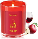 Balsam Cedar Candle, 10oz Soy Scented Candle for Home, Christmas Birthday &amp; Holiday Gifts for Women &amp; Men, Long Lasting 50 Hour Clean Non - Toxic Burn, Elegant Winter &amp; Christmas Festive Home Decor - Homesidy.com