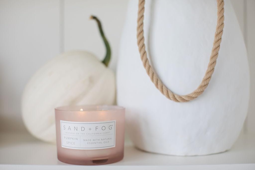 Sand Fog Scented Candle - Crushed Candy Cane – Additional Scents and Sizes – 100% Cotton Lead - Free Wick - Luxury Air Freshening Jar Candles - Perfect Home Decor – 12oz … - Homesidy.com