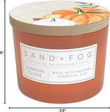 Sand Fog Scented Candle - Crushed Candy Cane – Additional Scents and Sizes – 100% Cotton Lead - Free Wick - Luxury Air Freshening Jar Candles - Perfect Home Decor – 12oz … - Homesidy.com
