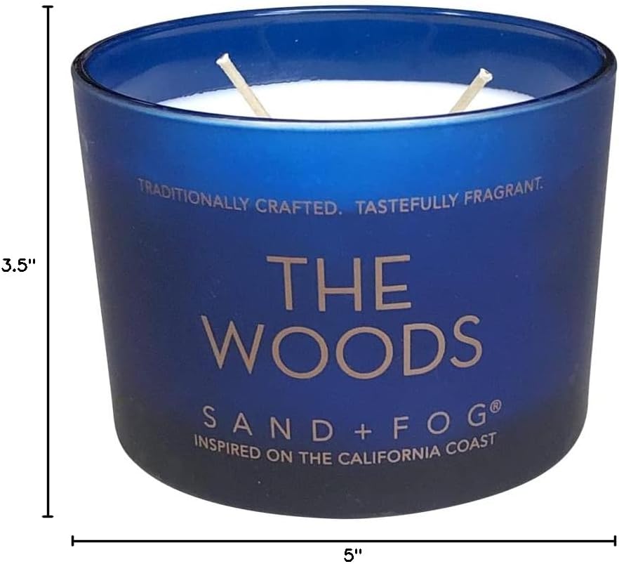 Sand Fog Scented Candle - Crushed Candy Cane – Additional Scents and Sizes – 100% Cotton Lead - Free Wick - Luxury Air Freshening Jar Candles - Perfect Home Decor – 12oz … - Homesidy.com