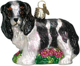 Old World Christmas Black Labrador Dog Collection Glass Blown Ornaments for Christmas Tree 3.75 x 1.5 - Homesidy.com