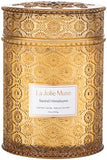 LA JOLIE MUSE Sahara Amber Candle – Bergamot, Clove &amp; Amber | 12 oz Large 2 - Wick Soy Wax Candle | 60 Hours Clean Burn | Gift - Ready for Hosts &amp; Gatherings | Elegant Home Décor - Homesidy.com