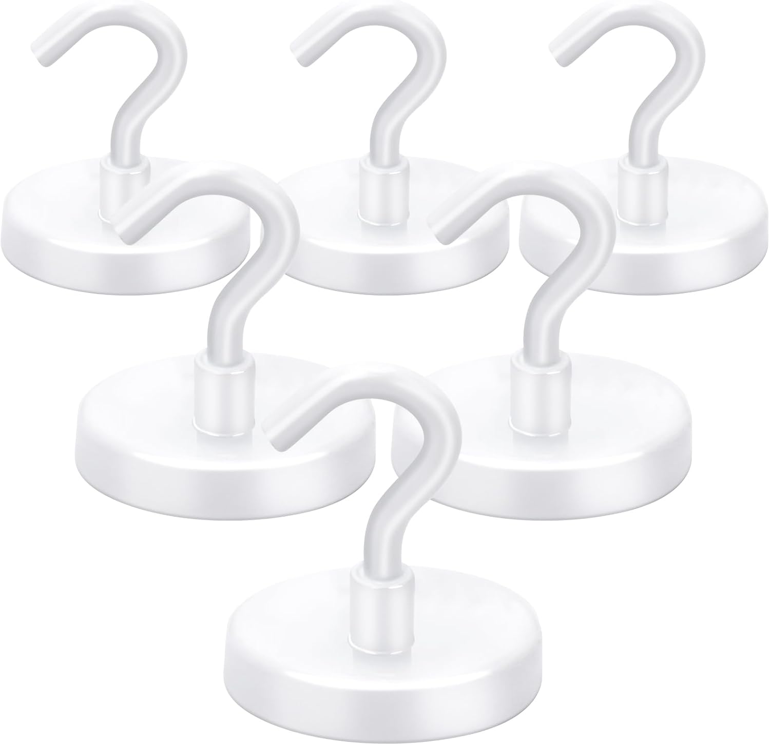 LOVIMAG Magnetic Hooks, 12 Pack 30lbs Magnet Hook 2025 Cruise Cabin Ship Essentials Heavy Duty Strong Magnets Refrigerator Fridge Hanging for Classroom Beach Vacation Kitchen Grills Home (Black) - Homesidy.com