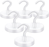 LOVIMAG Magnetic Hooks, 12 Pack 30lbs Magnet Hook 2025 Cruise Cabin Ship Essentials Heavy Duty Strong Magnets Refrigerator Fridge Hanging for Classroom Beach Vacation Kitchen Grills Home (Black) - Homesidy.com