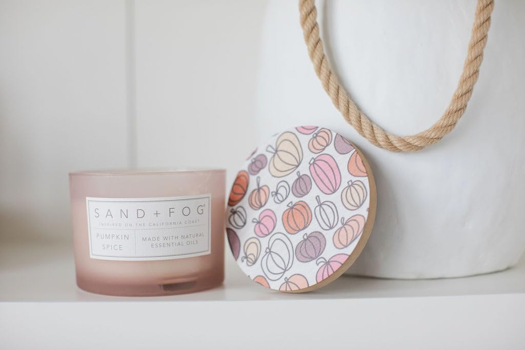 Sand Fog Scented Candle - Crushed Candy Cane – Additional Scents and Sizes – 100% Cotton Lead - Free Wick - Luxury Air Freshening Jar Candles - Perfect Home Decor – 12oz … - Homesidy.com