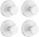 Bntuk Suction Cup Hooks for Shower, Removable Towel Hooks for Bathroom Window Glass Door Wall, Bath Robe Looafh Wreath Hook for Hanging - 2 Pack, Black - Homesidy.com